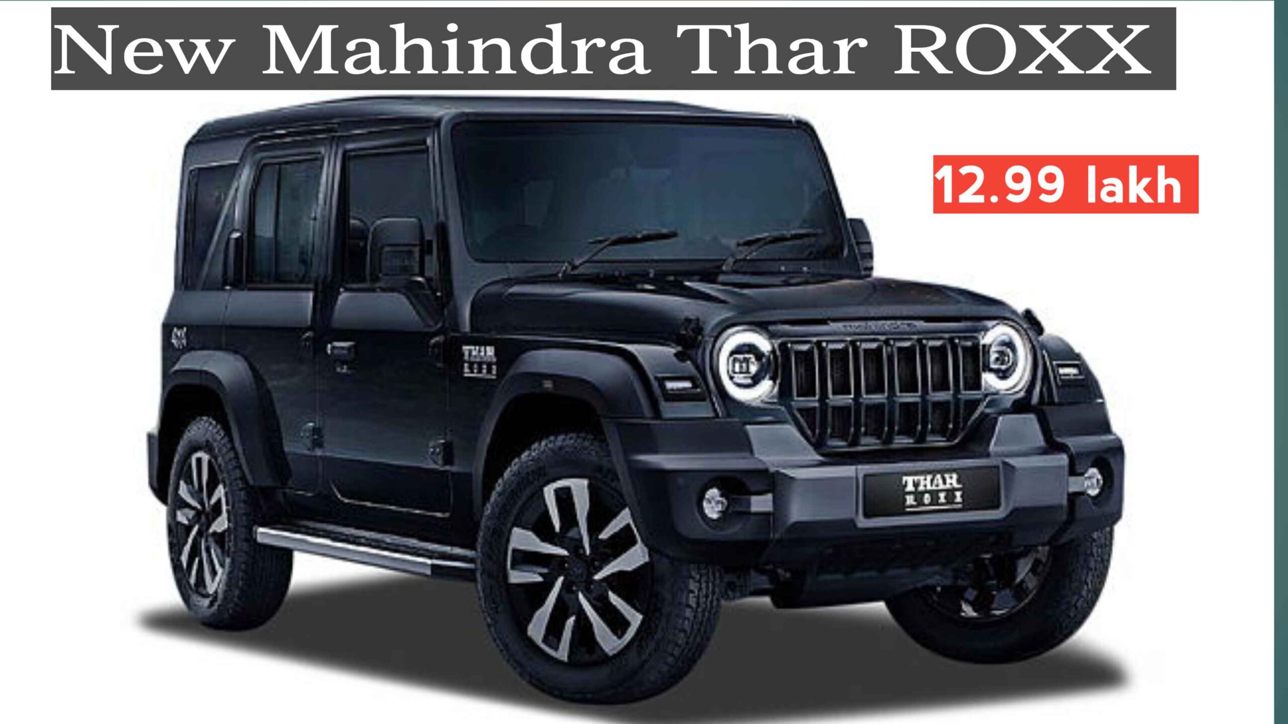 Mahindra TThar ROXX 2024