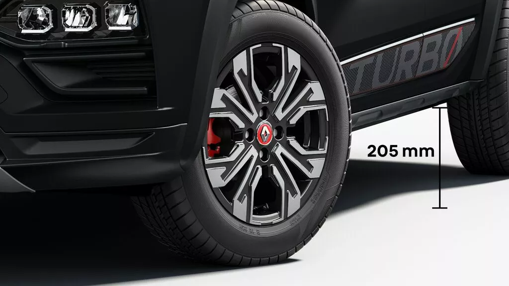 Renault Kiger 2024 alloy wheel