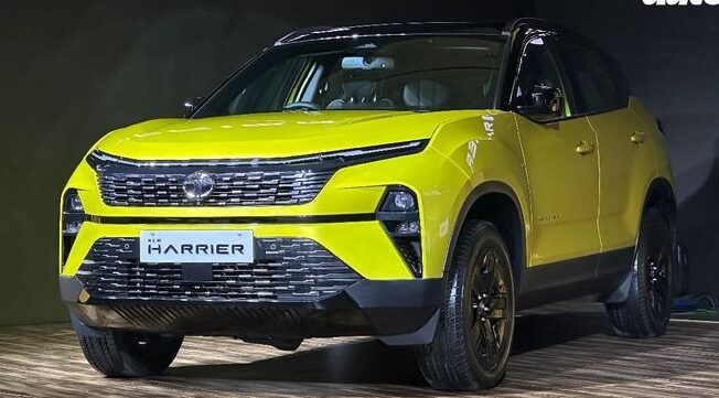Tata Safari 2024 yellow colour