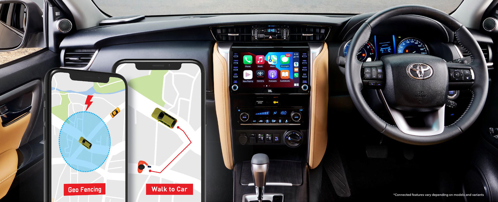 Toyota Fortuner Legender Facelif Interior