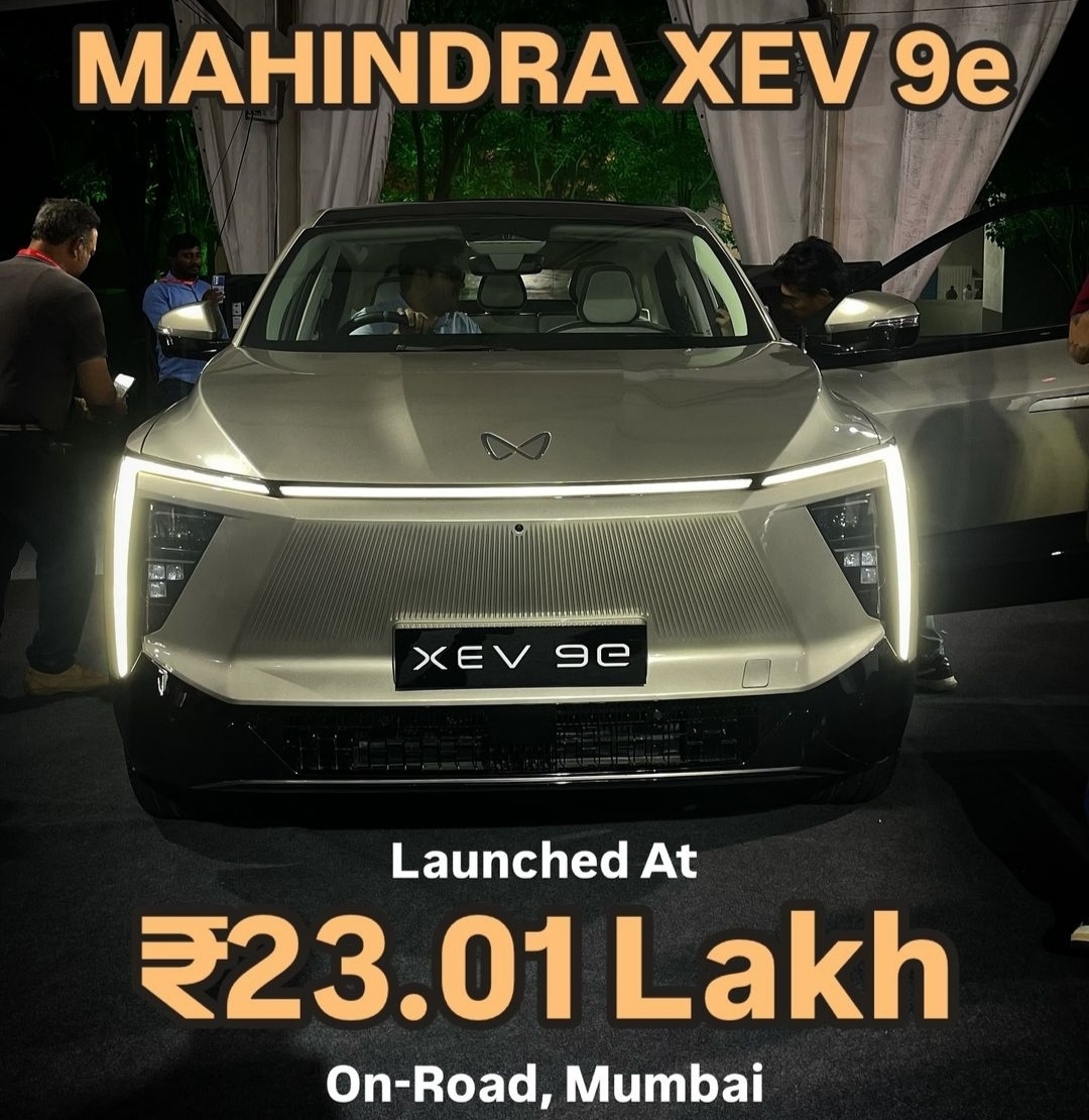 Mahindra BE 6e XEV 9e price 