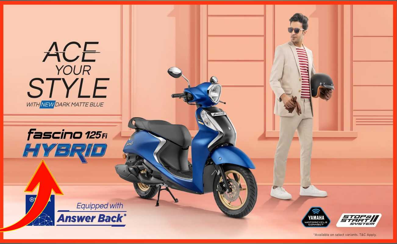 Yamaha Fascino Fi Hybrid 2025