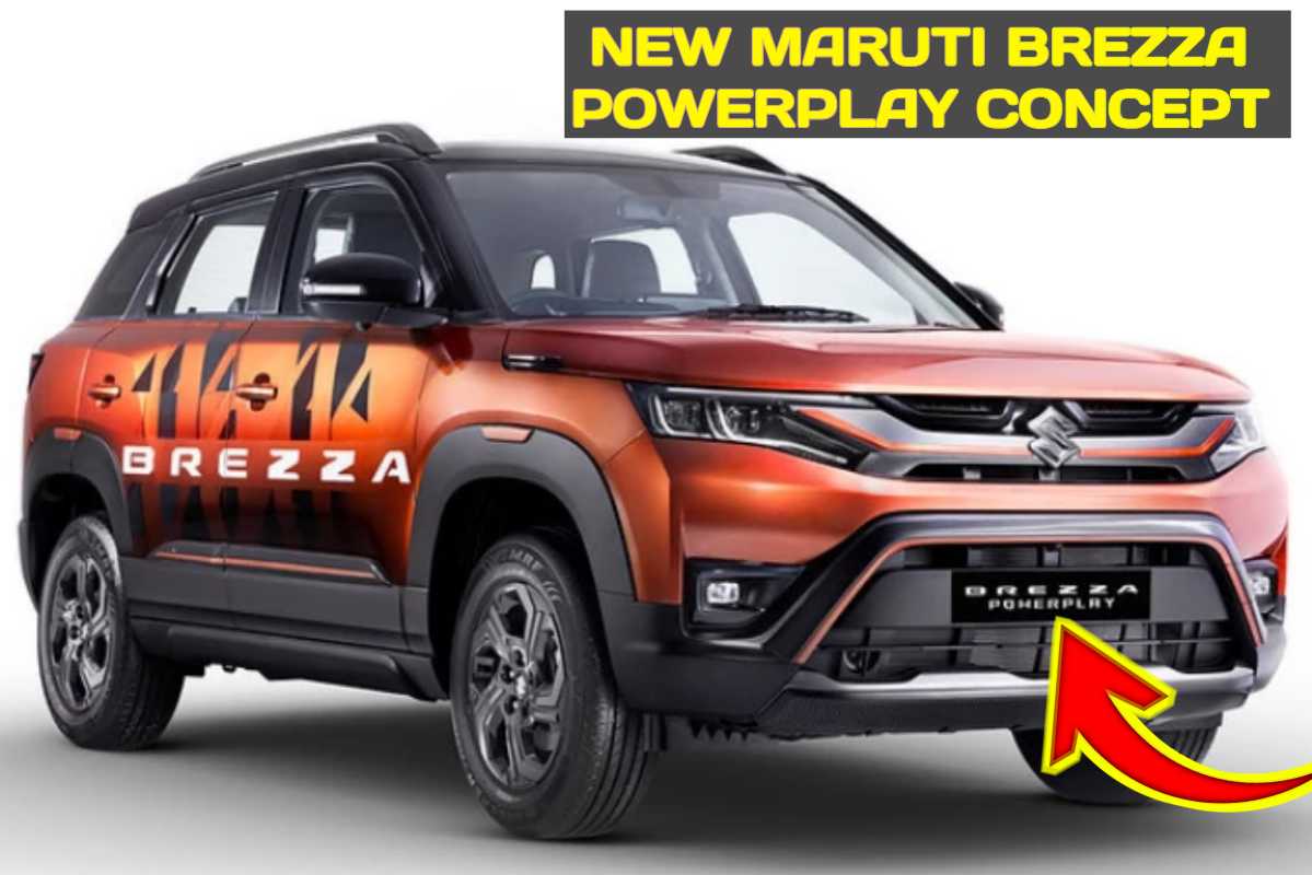 Maruti Brezza Powerplay Concept 2025
