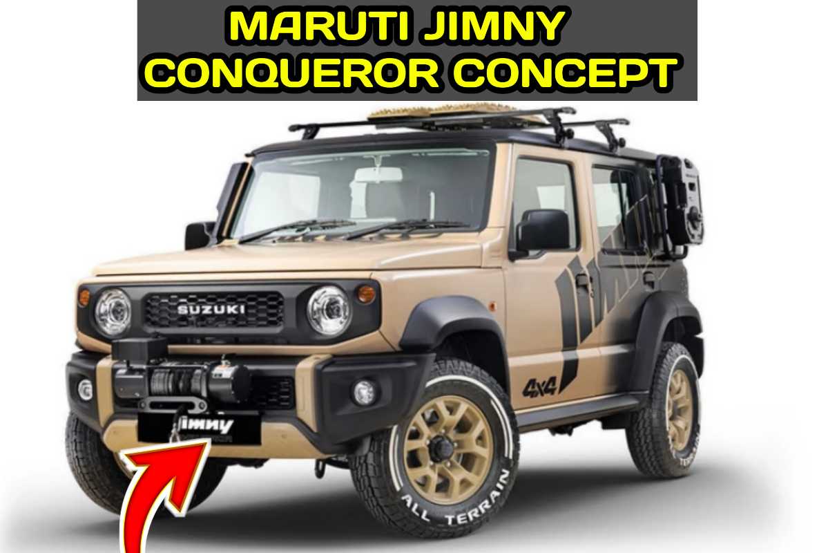 New Maruti Jimny Conqueror Concept 2025