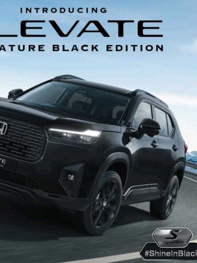New Honda Elevate Black Edition 2025