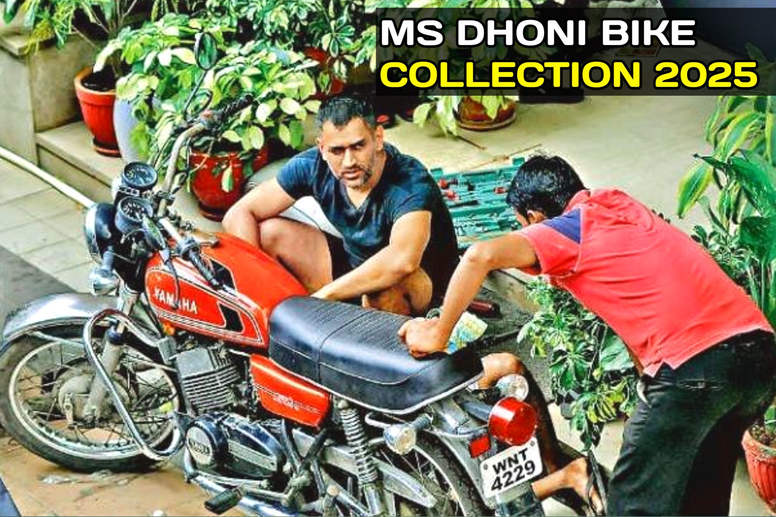 MS Dhoni Bike Collection 2025 