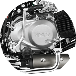 Hero HF Deluxe 2025 engine
