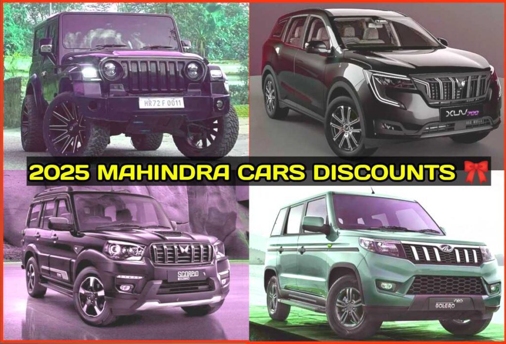 Mahindra Car's 2025 Discounts