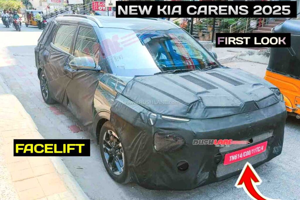Kia Carens Facelift 2025