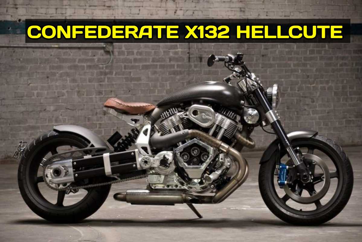 MS Dhoni Bike Collection Confederate X132 Hellcute