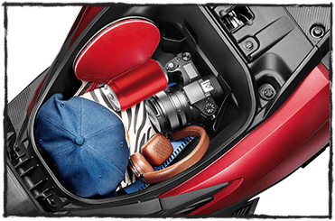  Honda Dio 110 Underseat Storage