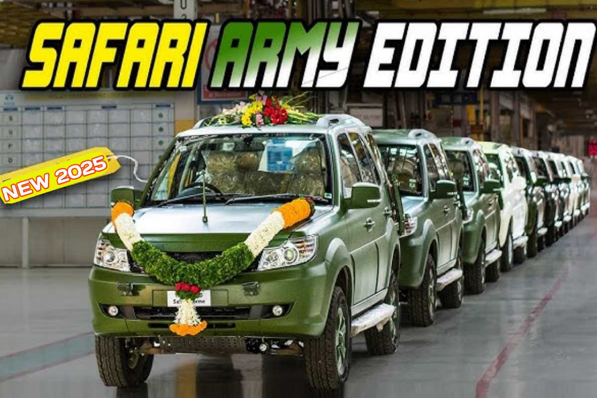 Tata Safari Storme GS800 Indian Army 