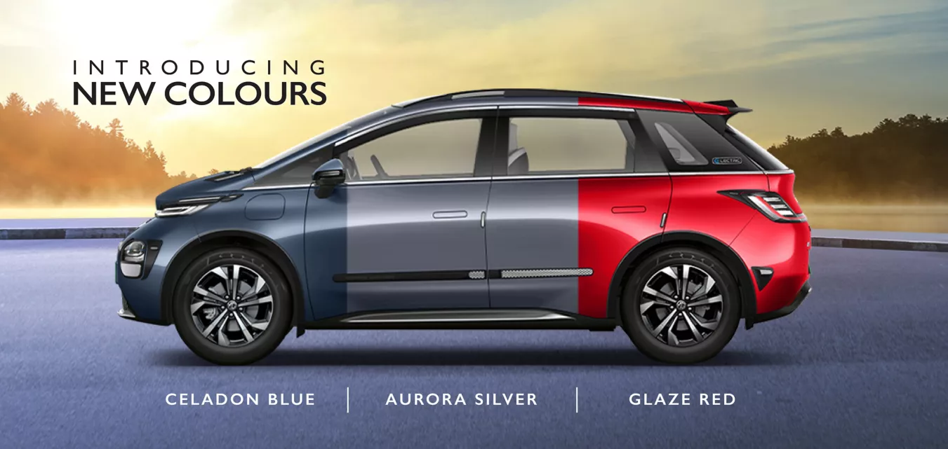 MG Windsor EV Pro Colours