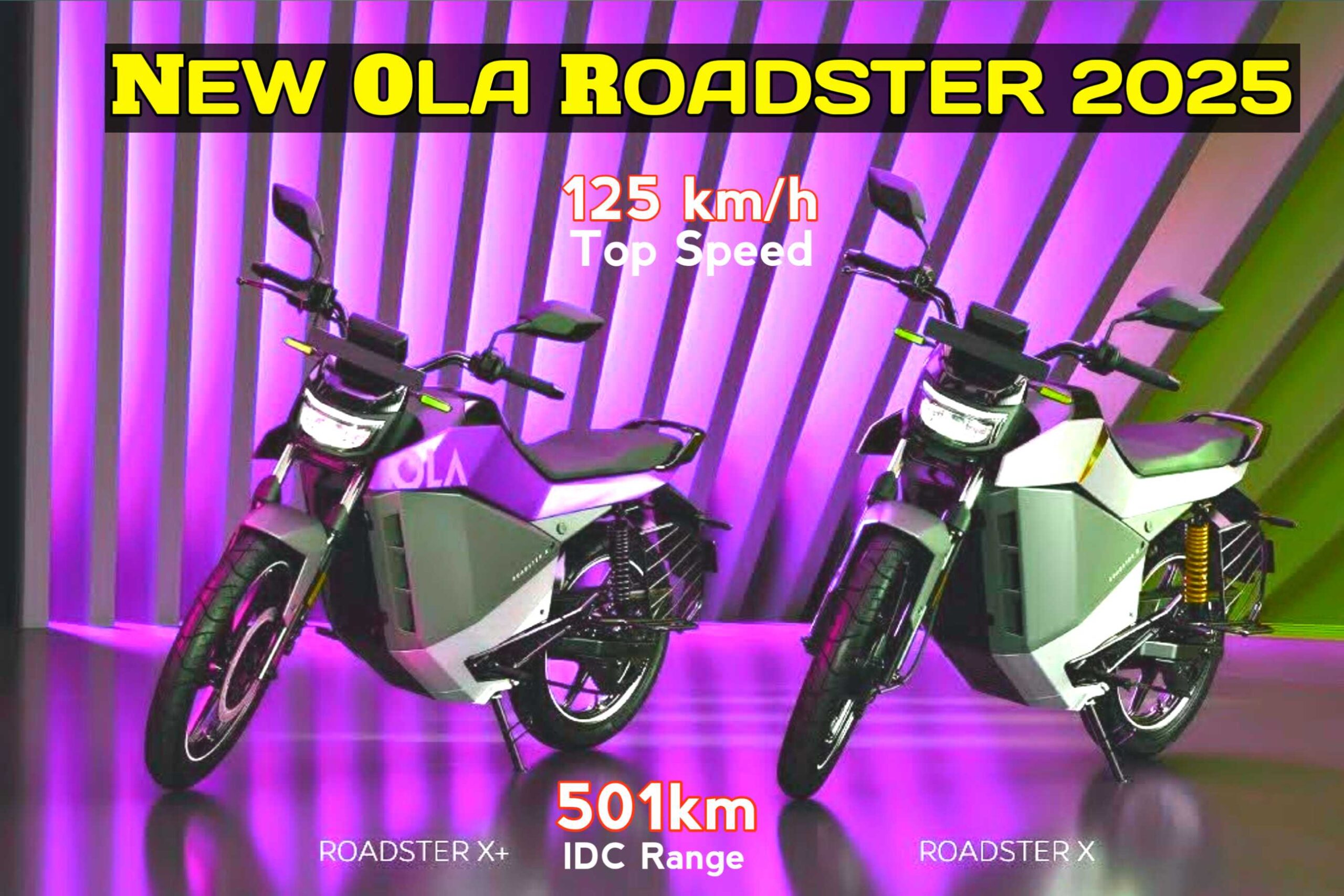 New Ola Roadster Bike 2025