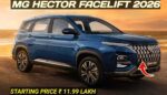 MG Hector Facelift 2026