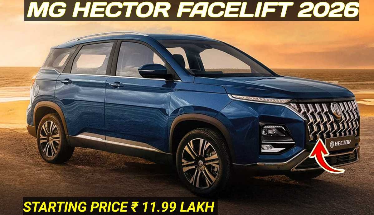 MG Hector Facelift 2026