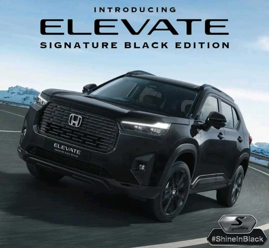 New Honda Elevate Black Edition 2025