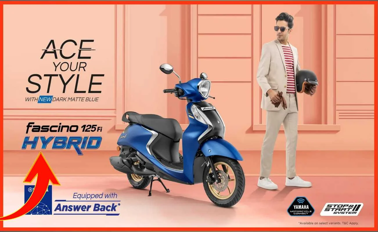 Yamaha Fascino Fi Hybrid 2025