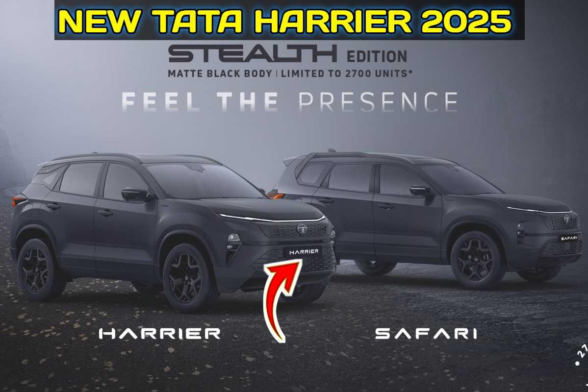 Tata Harrier Stealth Edition 2025